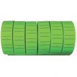 برچسب اتیکت زن مدل F100 تانکس ترکیه 6 حلقه 800 عددی mm12*21