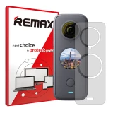 محافظ صفحه نمایش دوربین شفاف ریمکس مدل HyGEL مناسب برای دوربین فیلم برداری اینستا 360 ONE X2