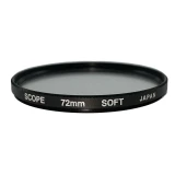 فیلتر لنز اسکوپ مدل SOFT-72MM