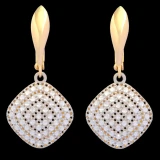 گوشواره طلا 18 عیار زنانه طلای مستجابی کد 05