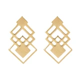 گوشواره طلا 18 عیار زنانه ماهک مدل ME0664