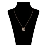 گردنبند طلا 18 عیار زنانه رای بین مدل N-04
