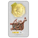 سکه گرمی طلا 18 عیار زرنیک گلد مدل 0200