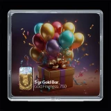 شمش طلا 18 عیار مدوپد مدل کادو کد SG10838