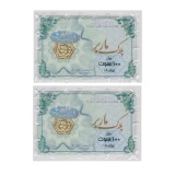 سکه گرمی طلا 18 عیار ماربر مدل 1404-0.2g بسته دو عددی 