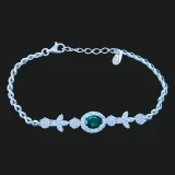 دستبند نقره زنانه مدل 30568