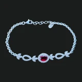 دستبند نقره زنانه مدل 30575