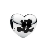 آویز گردنبند نقره زنانه پاندورا مدل Mickey heart 65125