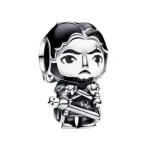آویز گردنبند نقره زنانه پاندورا مدل Game of thrones jon snow 6532