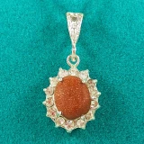 آویز گردنبند نقره زنانه سلین کالا مدل ce-p-delroba