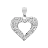 آویز گردنبند نقره زنانه مدل NG8732