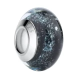 آویز گردنبند نقره زنانه پاندورا مدل Wavy dark blue murano 65164