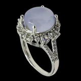 انگشتر نقره عقیق زنانه مخراج برلیان کد 5482