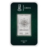 شمش نقره لیردا طرح قطب نما کد 999-5 Adventure