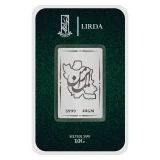 شمش نقره لیردا طرح ایران کد 999-10 IRan