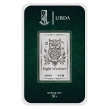 شمش نقره لیردا طرح جغد 999-5 Night Watcher
