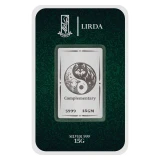 شمش نقره لیردا طرح یین یانگ کد 999-15 Complementary