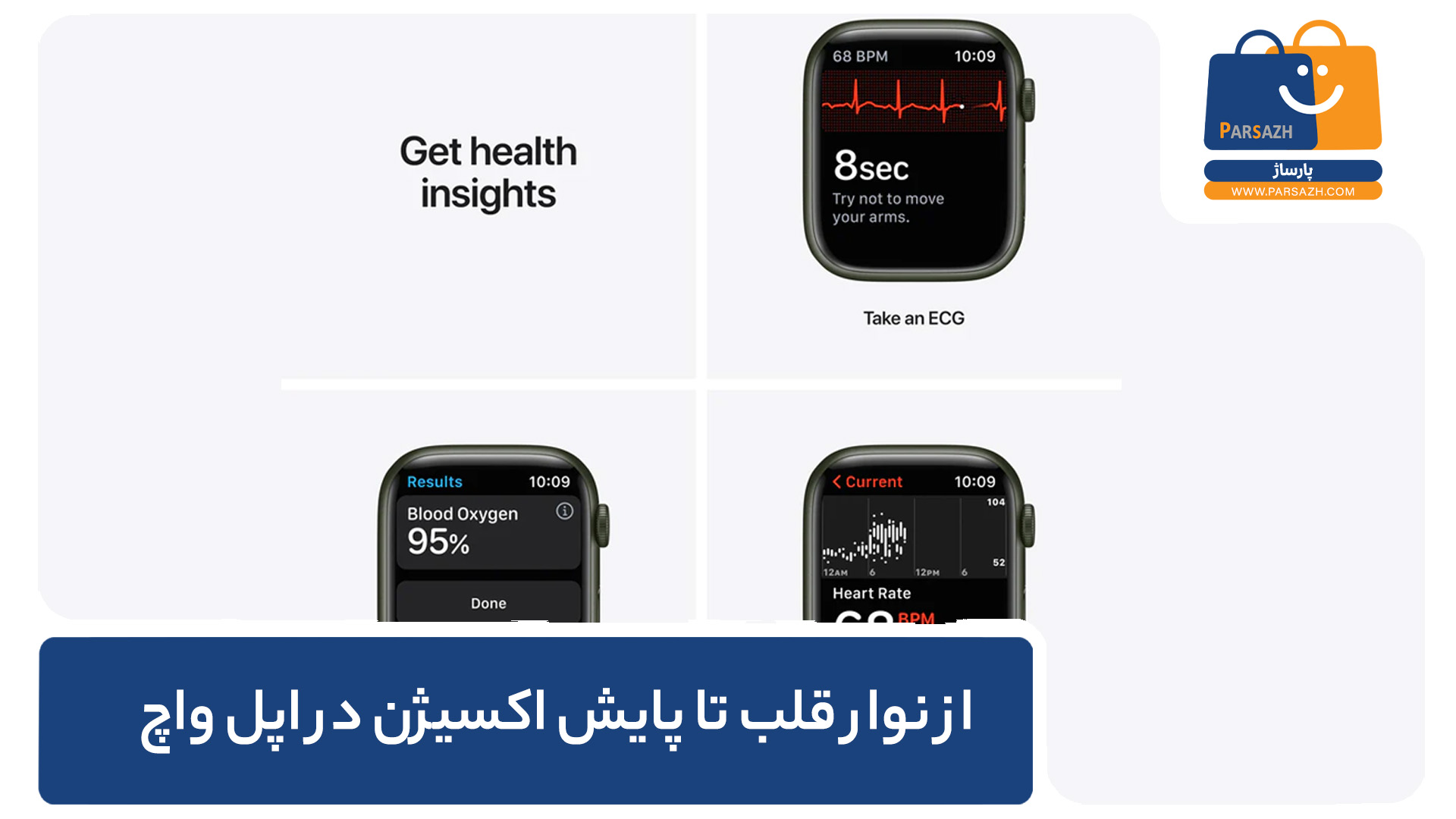 از نوار قلب تا پایش اکسیژن: چطور اپل واچ بدن شما را بهتر از خودتان میشناسد؟